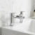 Prestige Logik Bath Filler Tap Pillar Mounted - Chrome | Thumbnail Image