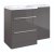 Prestige Matrix 1100mm 2-Drawer Toilet and Basin Combination Unit