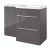 Prestige Matrix 1100mm 2-Drawer Toilet and Basin Combination Unit