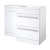 Prestige Matrix 1100mm 2-Drawer Toilet and Basin Combination Unit