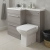 Prestige Matrix 1100mm 2-Drawer Toilet and Basin Combination Unit | Thumbnail Image