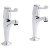 Prestige Leva HN Kitchen Sink Taps Pair Chrome
