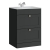 Prestige Merit 600mm 2-Drawer Floor Standing Vanity Unit | Thumbnail Image