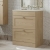 Prestige Merit 600mm 2-Drawer Floor Standing Vanity Unit | Thumbnail Image