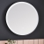 Prestige Nero Round LED Bathroom Mirror with Touch Sensor 600mm Diameter - Matt Black