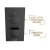 Prestige Nero Square Option 2 Thermostatic Concealed Shower Valve with Fixed Shower Head and Arm - Matt Black | Thumbnail Image