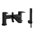 Prestige Nero Curve Bath Shower Mixer Tap with Shower Kit - Matt Black | Thumbnail Image