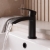 Prestige Nero Curve Mini Mono Basin Mixer Tap with Clicker Waste - Matt Black | Thumbnail Image