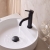 Prestige Nero Round Mono Basin Mixer Tap - Matt Black | Thumbnail Image