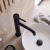 Prestige Nero Round Hi-Rise Mono Basin Mixer Tap - Matt Black | Thumbnail Image