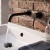 Prestige Nero Round Basin Mixer Tap Wall Mounted - Matt Black | Thumbnail Image