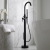 Prestige Nero Round Freestanding Bath Shower Mixer Tap - Matt Black | Thumbnail Image