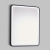 Prestige Nero Square LED Bathroom Mirror 700mm H x 500mm W