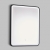 Prestige Nero Square LED Bathroom Mirror 800mm H x 600mm W