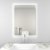 Prestige Optima LED Bathroom Mirror with Bluetooth Speaker and Demister Pad 700mm H x 500mm W