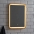 Prestige Ottone Square LED Bathroom Mirror with Touch Sensor 700mm H x 500mm W - Brushed Brass | Thumbnail Image