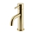 Prestige Ottone Mono Basin Mixer Tap - Brushed Brass