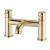 Prestige Ottone Bath Filler Tap Pillar Mounted - Brushed Brass