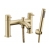 Prestige Ottone Bath Shower Mixer Tap - Brushed Brass | Thumbnail Image