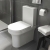 Prestige Ozone Round Rimless Fully Back to Wall Close Coupled Toilet (inc Lightweight Soft Close Seat) | Thumbnail Image