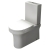 Prestige Ozone Round Rimless Fully Back to Wall Close Coupled Toilet (inc Soft Close Seat) | Thumbnail Image