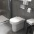 Prestige Ozone Round Rimless Back to Wall Toilet (inc Lightweight Soft Close Seat) | Thumbnail Image