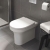 Prestige Ozone Round Rimless Back to Wall Toilet (inc Soft Close Seat) | Thumbnail Image