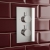 Prestige Plan Option 3 Thermostatic Concealed Shower Valve with Adjustable Slide Rail Kit and Fixed Head - Chrome | Thumbnail Image