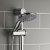 Prestige Plan Option 1 Thermostatic Concealed Shower Valve with Adjustable Slide Rail Kit - Chrome