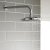 Prestige Plan Option 2 Thermostatic Concealed Shower Valve with Fixed Shower Head and Arm - Chrome