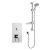 Prestige Plan Thermostatic Single Round Push Button Concealed Mixer Shower with Shower Kit | Thumbnail Image