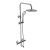Prestige Plan Thermostatic Bar Mixer Shower with Shower Kit and Bath Filler Spout + Fixed Head