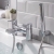 Prestige Plan Bath Shower Mixer Tap Pillar Mounted - Chrome | Thumbnail Image