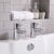 Prestige Plan Bath Taps Pair Chrome | Thumbnail Image