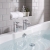 Prestige Plan Bath Taps Pair Chrome | Thumbnail Image