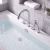 Prestige Plan 4 Hole Bath Shower Mixer Tap with Shower Kit Chrome | Thumbnail Image