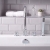 Prestige Plan 4 Hole Bath Shower Mixer Tap with Shower Kit Chrome | Thumbnail Image