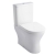 Prestige Primo Round Rimless Close Coupled Toilet with Push Button Cistern - Soft Close Seat | Thumbnail Image