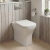 Prestige Primo Square Rimless Comfort Height Back to Wall Toilet (inc Soft Close Seat) | Thumbnail Image