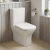 Prestige Primo Square Rimless Fully Back to Wall Close Coupled Toilet (inc Soft Close Seat) | Thumbnail Image
