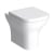 Prestige Project Square Back To Wall Toilet 500mm Projection - Soft Close Seat