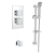 Prestige Pure Option 1 Thermostatic Concealed Shower Valve with Adjustable Slide Rail Kit - Chrome | Thumbnail Image