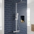 Prestige Pure Thermostatic Bar Shower with Ultra Slim Stainless Shower Drencher and Sliding Handset | Thumbnail Image