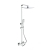 Prestige Pure Thermostatic Bar Shower with Ultra Slim Stainless Shower Drencher and Sliding Handset | Thumbnail Image