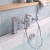 Prestige Pure Bath Shower Mixer Tap Pillar Mounted - Chrome | Thumbnail Image