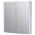 Prestige Purity Mirror Bathroom Cabinet 600mm Wide - Gloss White