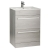 Prestige Purity 600mm 2-Drawer Floor Standing Vanity Unit