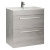 Prestige Purity 800mm 2-Drawer Floor Standing Vanity Unit