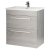 Prestige Purity 800mm 2-Drawer Floor Standing Vanity Unit | Thumbnail Image