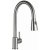 Prestige Kitchen Sink Mixer Tap With Pull Out Spray - Brushed Steel